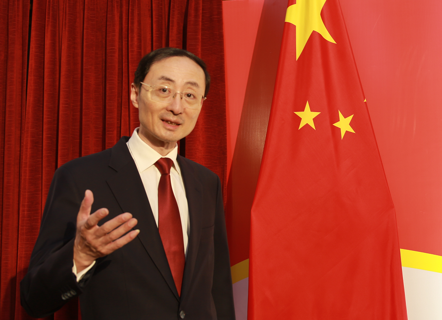 china ambesder for india