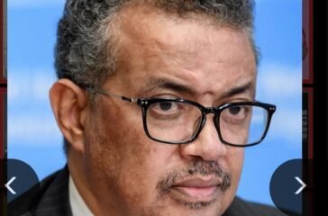 WHO chief Tedros adhanom