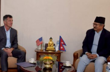home minister khan& us embasster bery