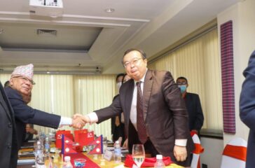 china & madhav nepal