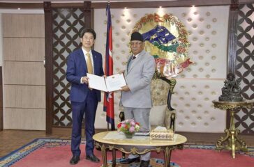 CHINESE AMBASSADOR MEET PRACHANDA