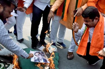 BJP and BJYM workers protest against Bilawal Bhutto Zardari over his remarks on PM Narendra Modi