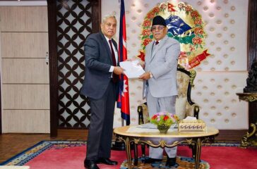 INDIAN AMBASSADOR MEETS PRACHANDA