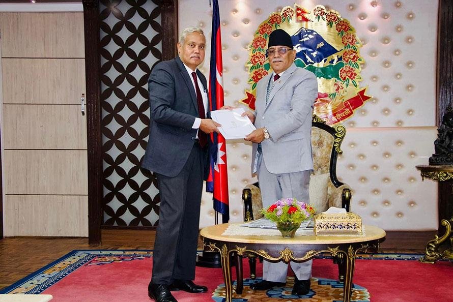 INDIAN AMBASSADOR MEETS PRACHANDA