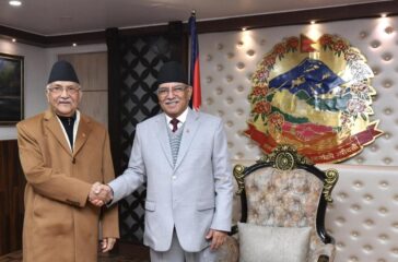 PM PRACHANDA AND OLI MEETING