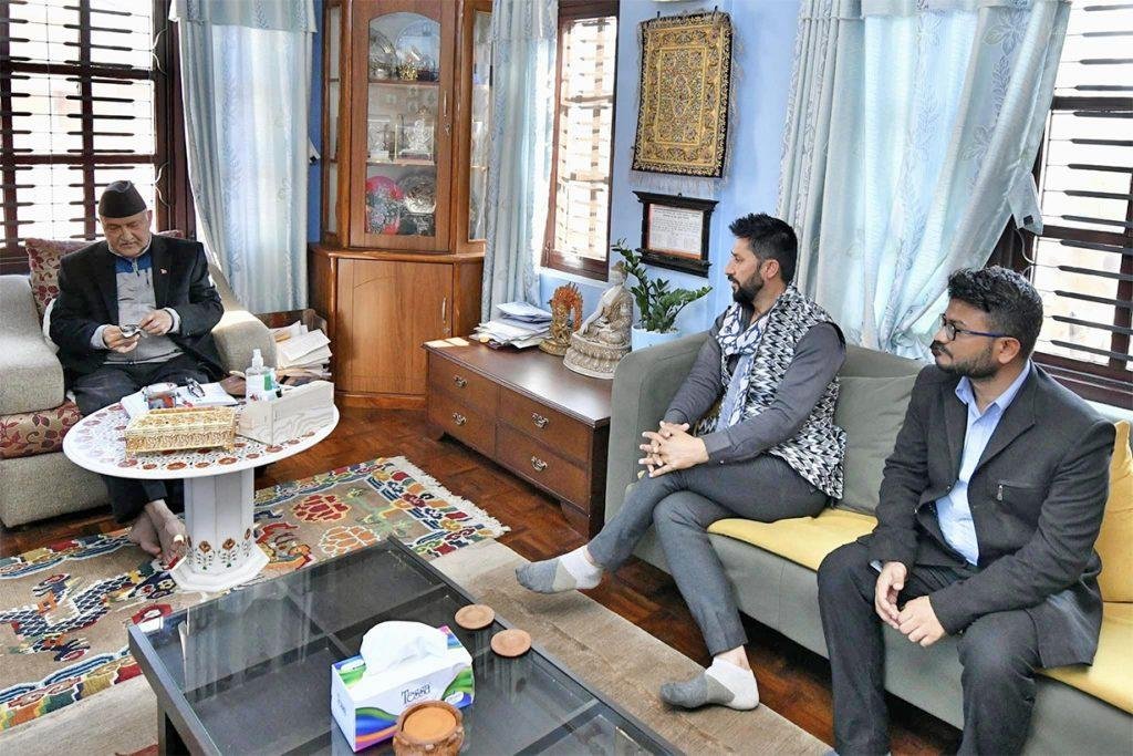 RABI LAMICHANE WITH OLI