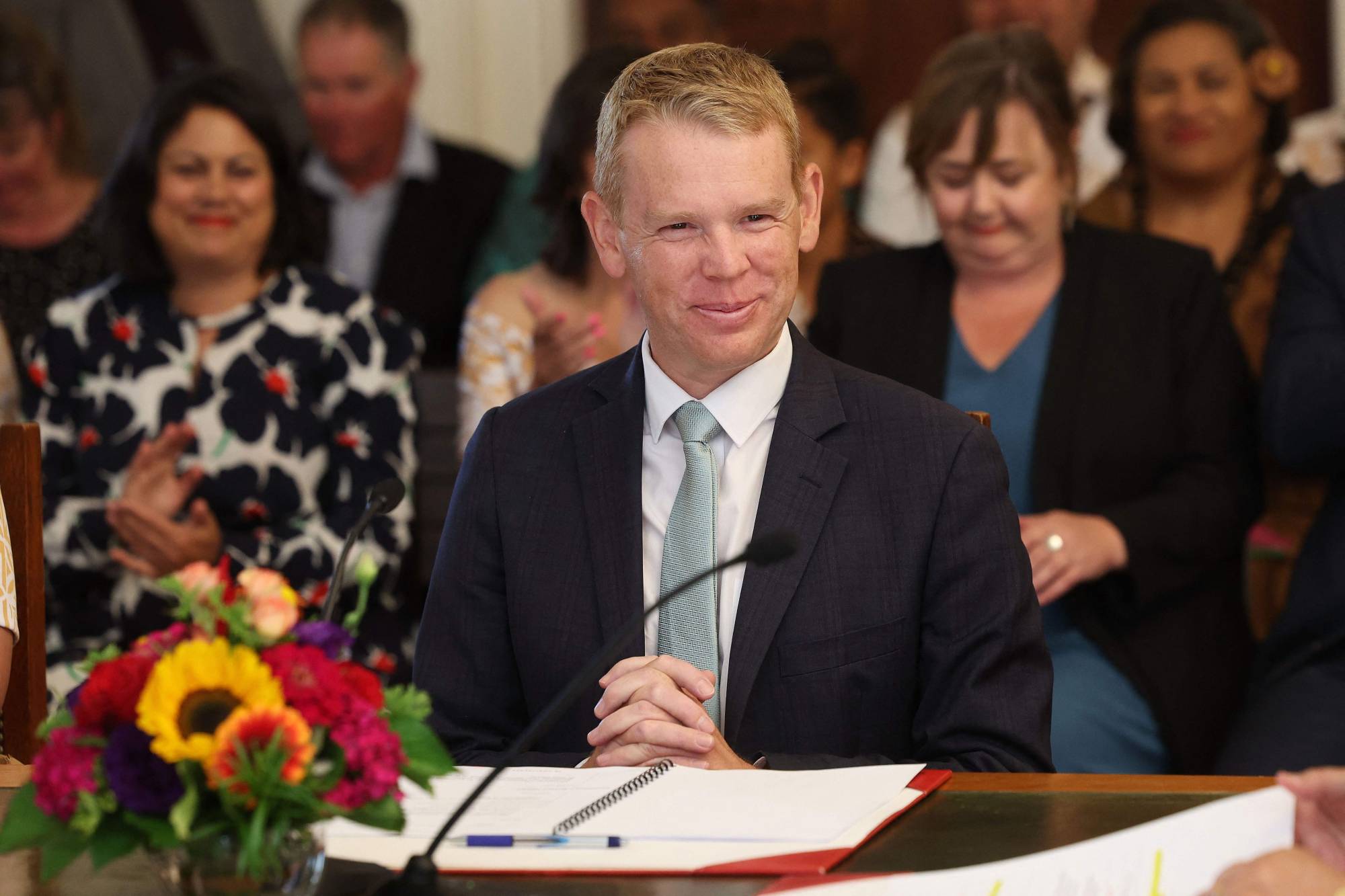 Chris Hipkins sworn in as New Zealand PM after Jacinda Ardern formally steps down