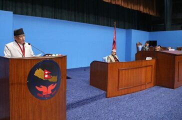 PRACHANDA AT PARLIAMENT