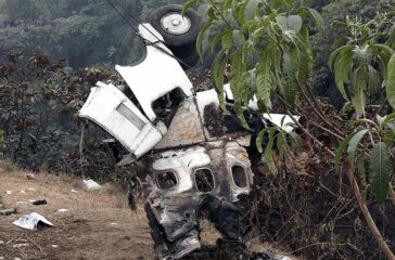 Search and rescue operation underway after the Yeti Airlines aircraft crashed