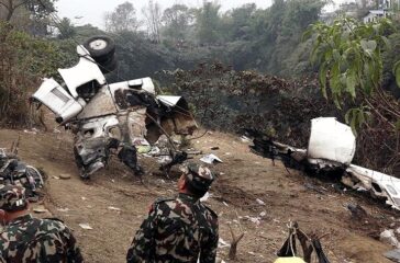 Search and rescue operation underway after the Yeti Airlines aircraft crashed