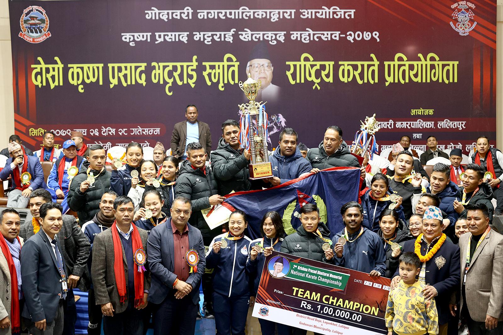 Nepal Police Club Karate Champion