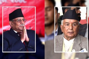Prachanda & Ram Chandra Paudel