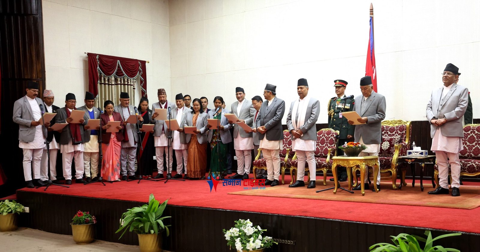 Newly appointed ministers took oath1