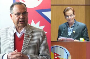 Yubaraj Sharma and JN