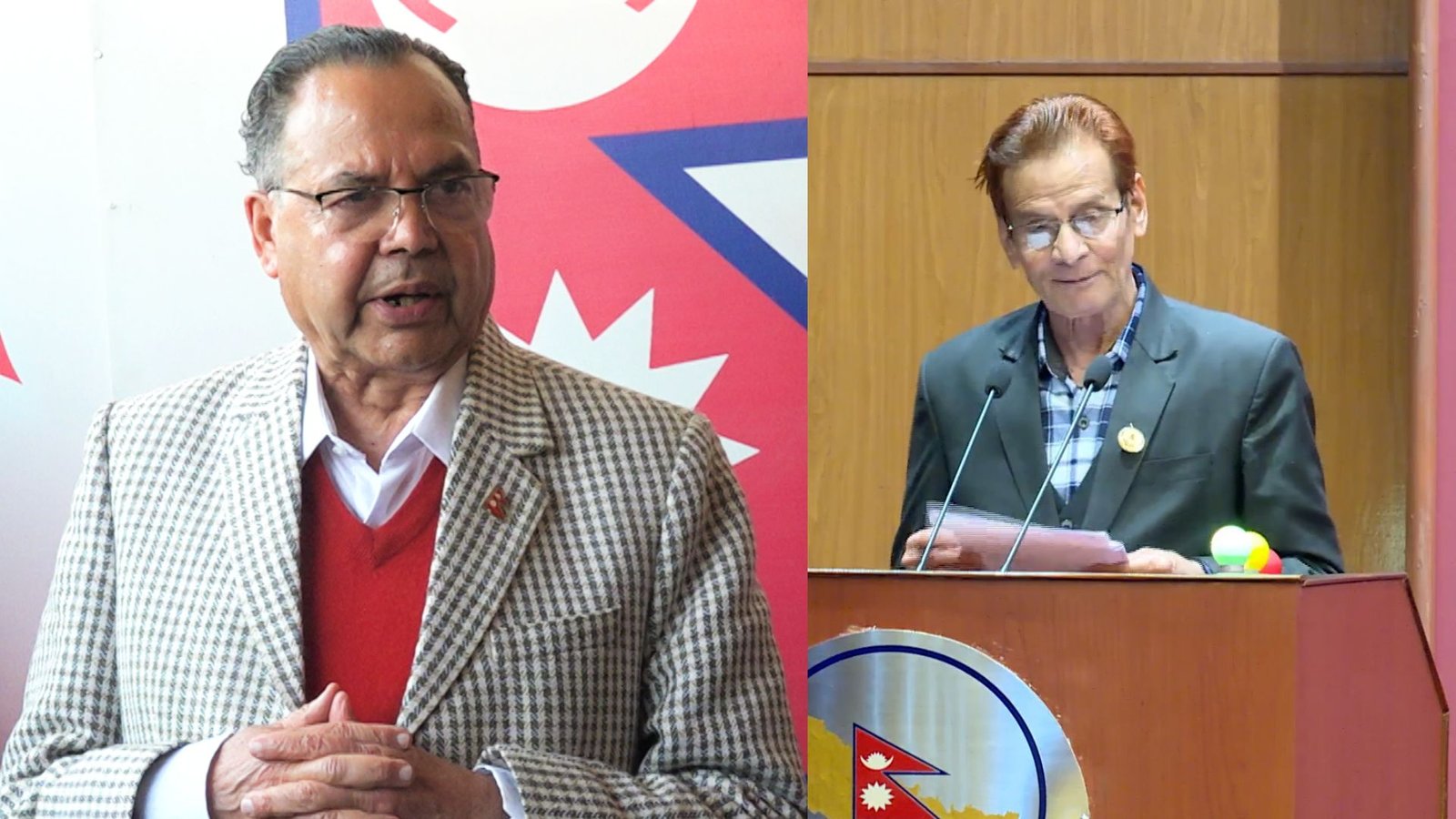 Yubaraj Sharma and JN