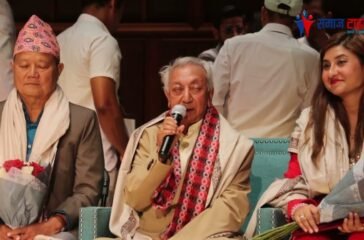ह्यारिसबर्गमा यसरी गरियो वरिष्ठ संगितकार रणजीत गजमेरको सम्मान