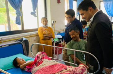 Pradip-Poudel-at-Burn-hospital