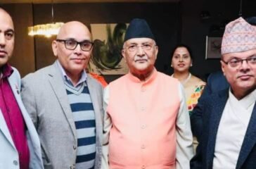 sapkota with pm
