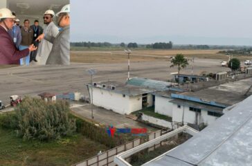 Nepalgunj airport under construction