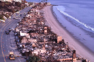 Powerful Winds Fuel Multiple Fires Across Los Angeles Area