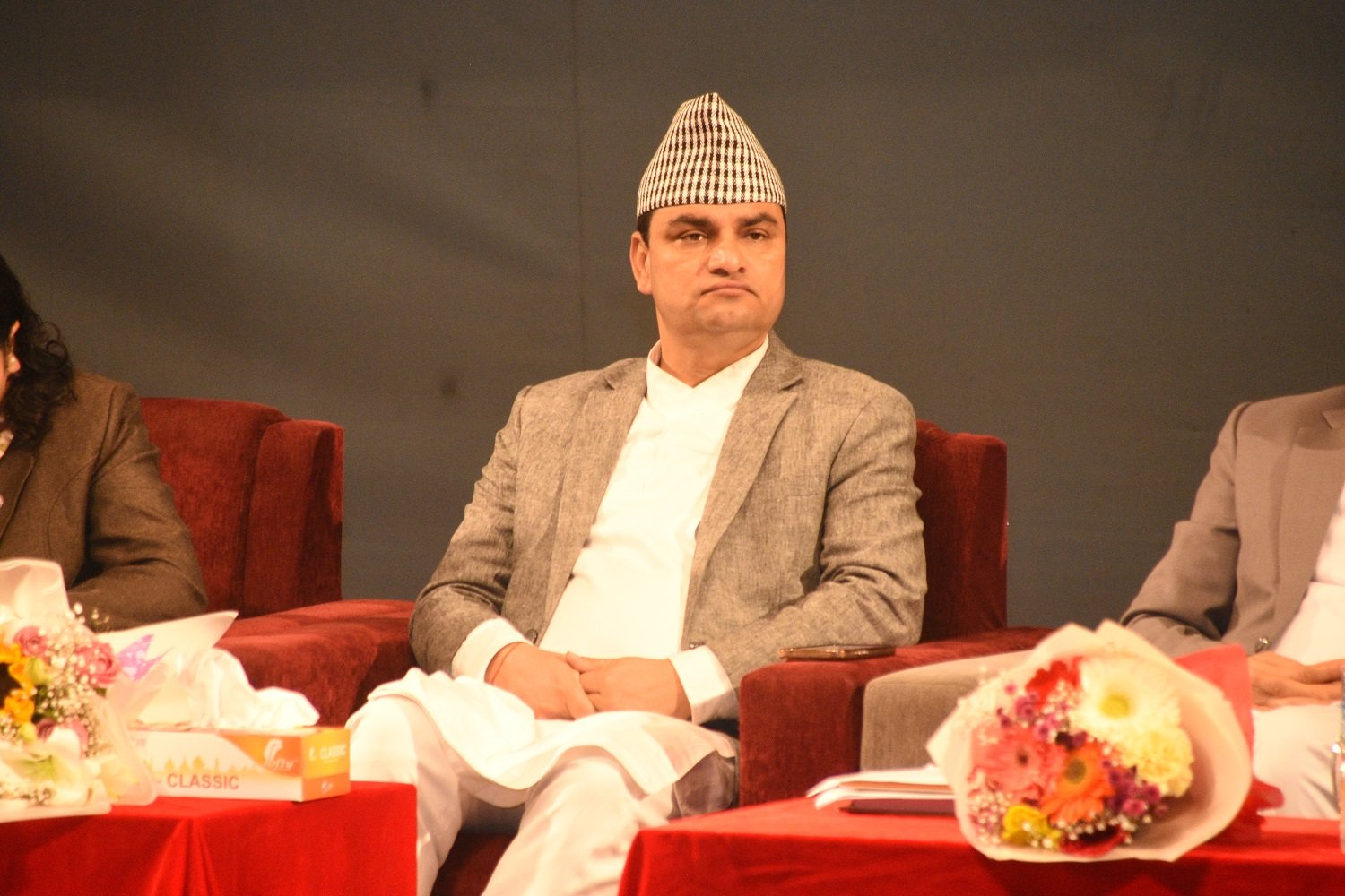 Health minister Pradeep Poudel pic magh 1