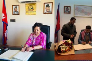 Nepali ambassadors to Australia and Spain assume office