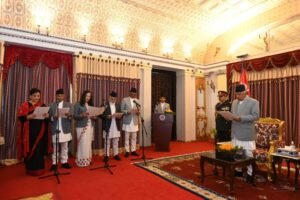 Newly appointed ambassadors take oath