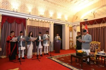 Newly appointed ambassadors take oath