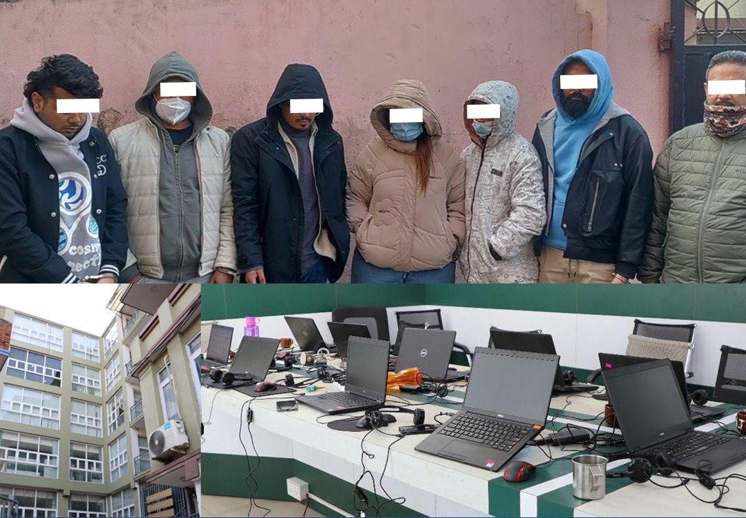 Online gambler arrested