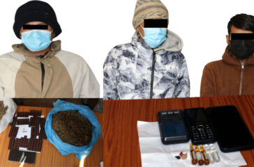 Three arrested with heroin from Pokhara