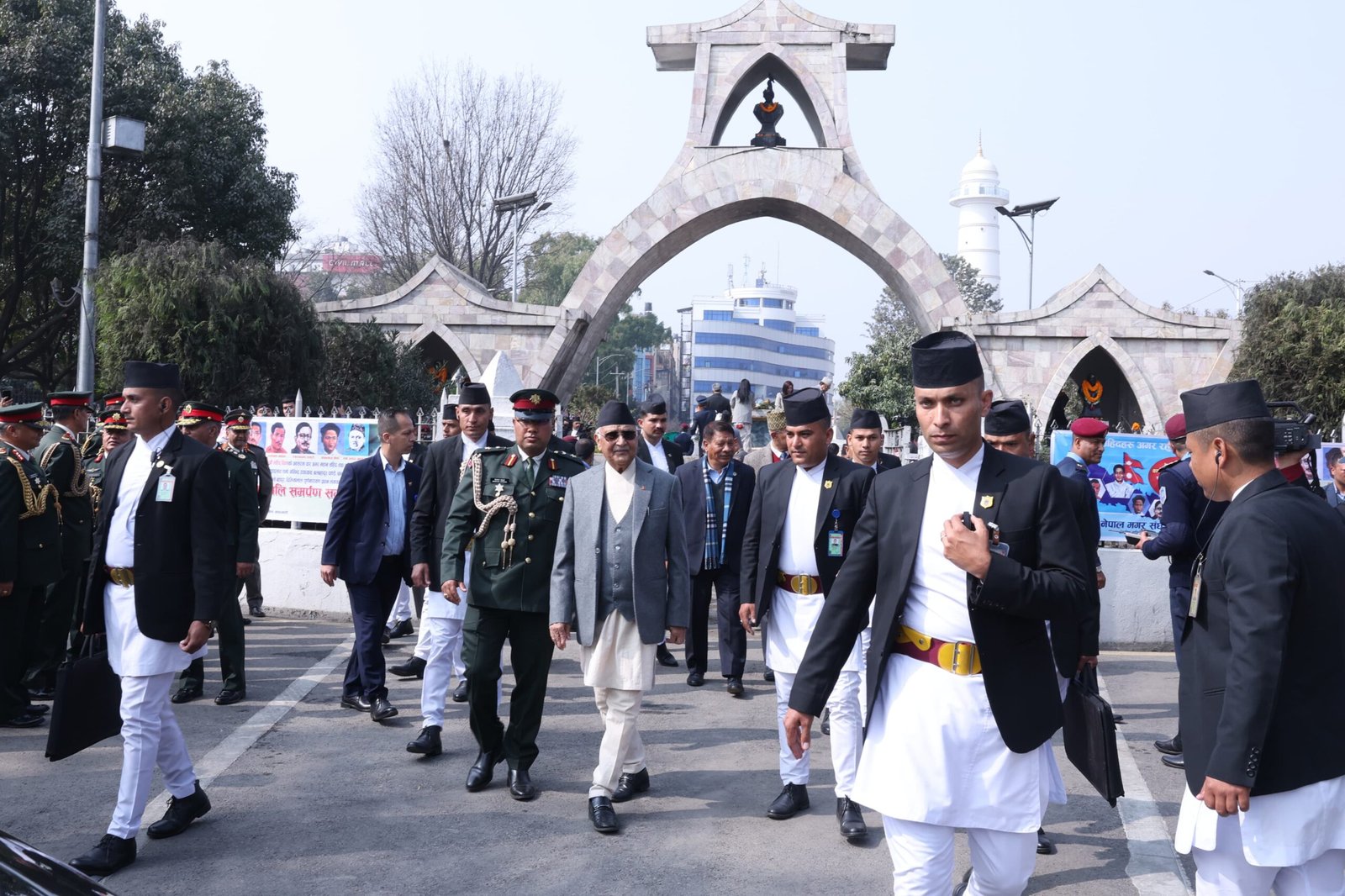 Martyrs' Monument and Martyrs' Gate