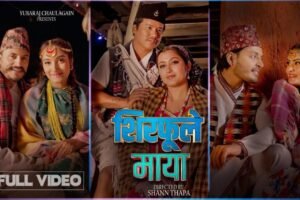 नयाँ वर्ष उपहार : युवराज चौलागाईं र अनुस्का पाठकको  ‘शिरफुले माया’ 