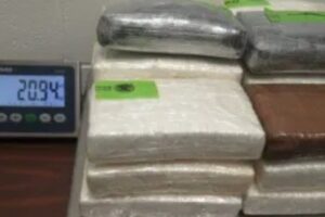 Cocaine at Anzalduas and Hidalgo International Bridges