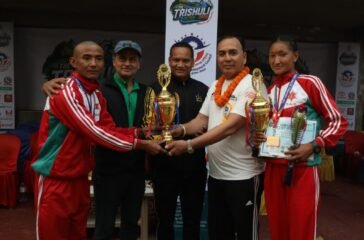 Homlal and Sunsari take first place in Trishuli Ultra Race