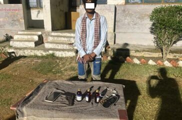 Indian national arrested with pistol