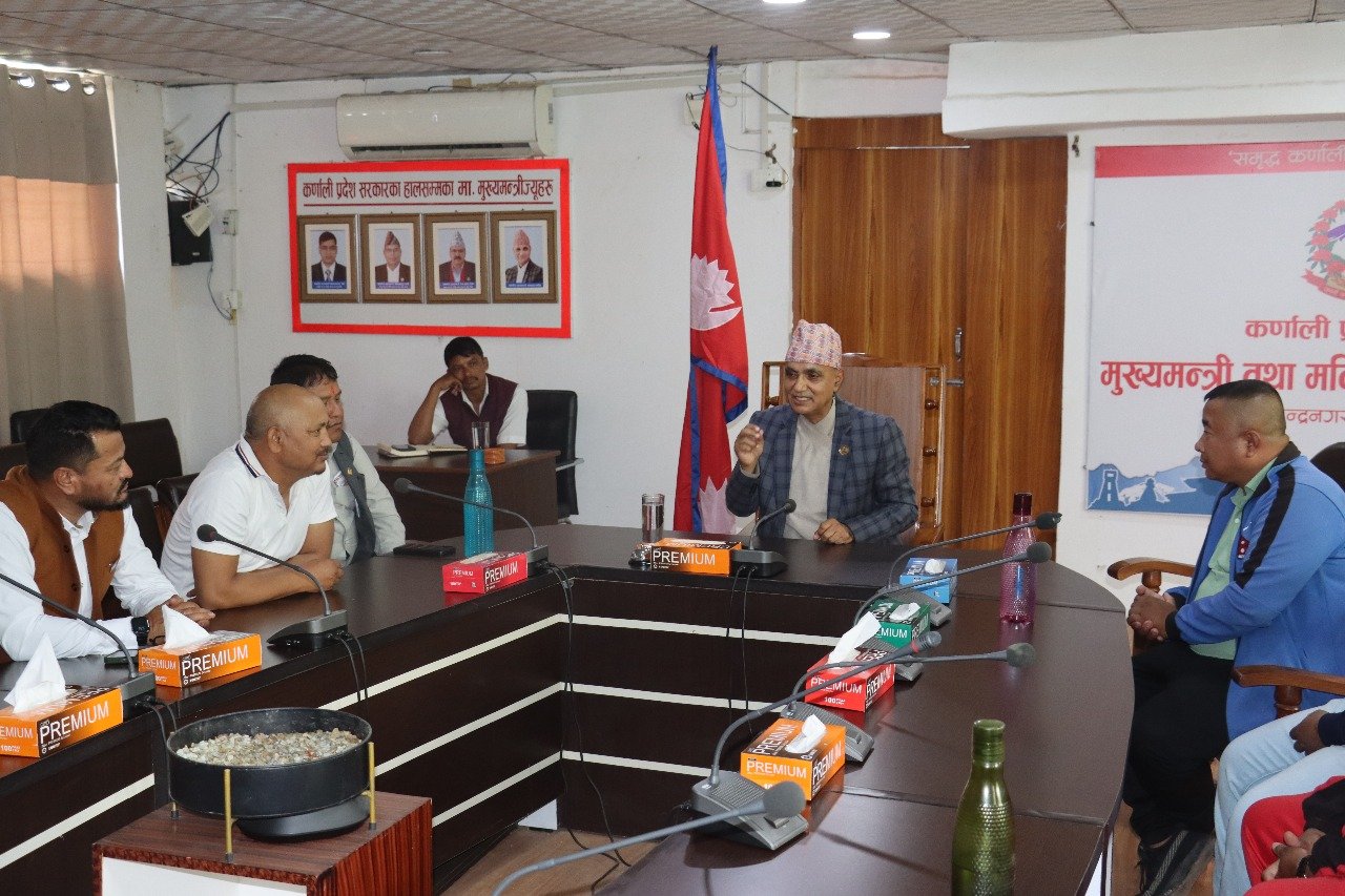 Chief Minister of Karnali Province Yamalal Kandel