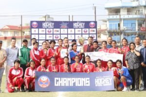 Army champions in national women's hockey