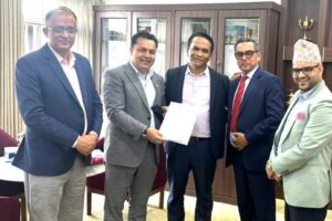 Meeting between NRNA Badri Group and Nepal Rastra Bank