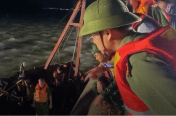 Cruise ship accident in North Vietnam