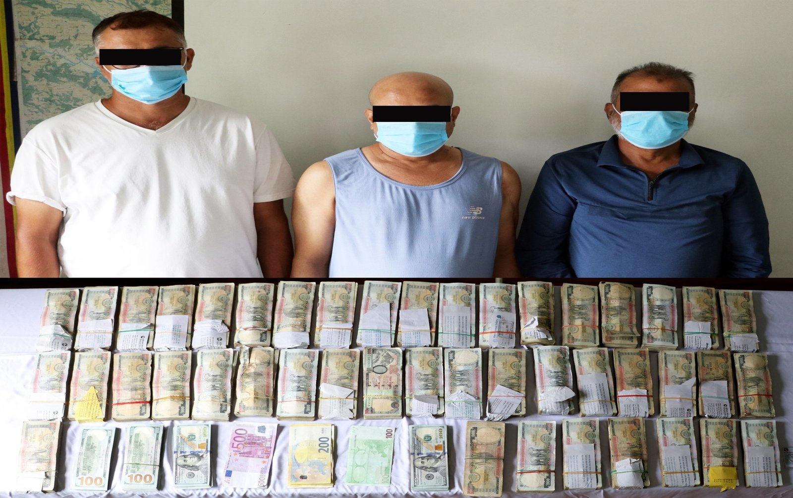 Three people involved in illegal foreign exchange trading have been arrested Three people involved in illegal foreign exchange trading have been arrested
