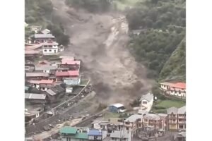 Massive landslide in Uttarakhand, India