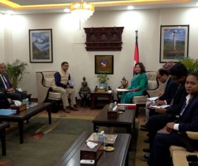 Foreign Minister Rana meets with Indian Foreign Secretary Mishri