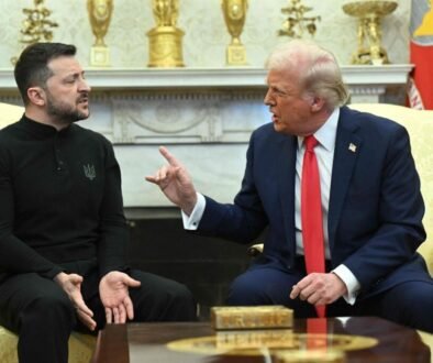 Trump and Zelensky