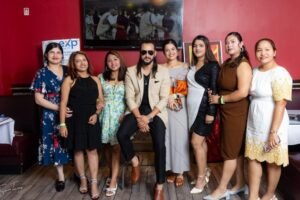 Hero Pradeep Khadka among supporters in America