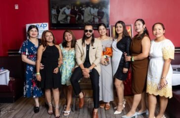 Hero Pradeep Khadka among supporters in America