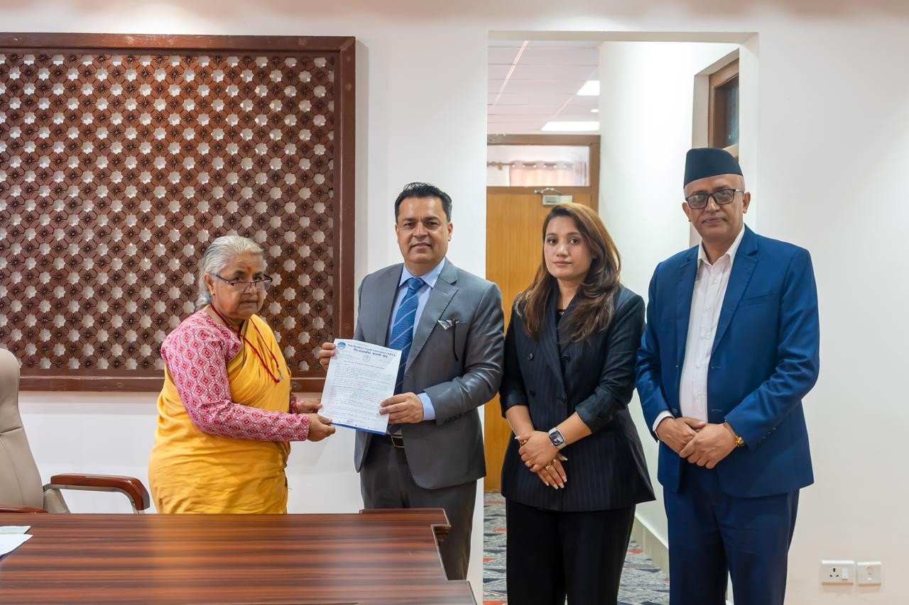 NRNA Badri group meets newly appointed Prime Minister Karki NRNA Badri group meets newly appointed Prime Minister Karki