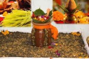 Ghatasthapana being performed in every household