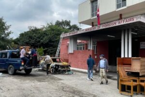 The work of the Ministry of Home Affairs will now be done from the old Foreign Ministry building.