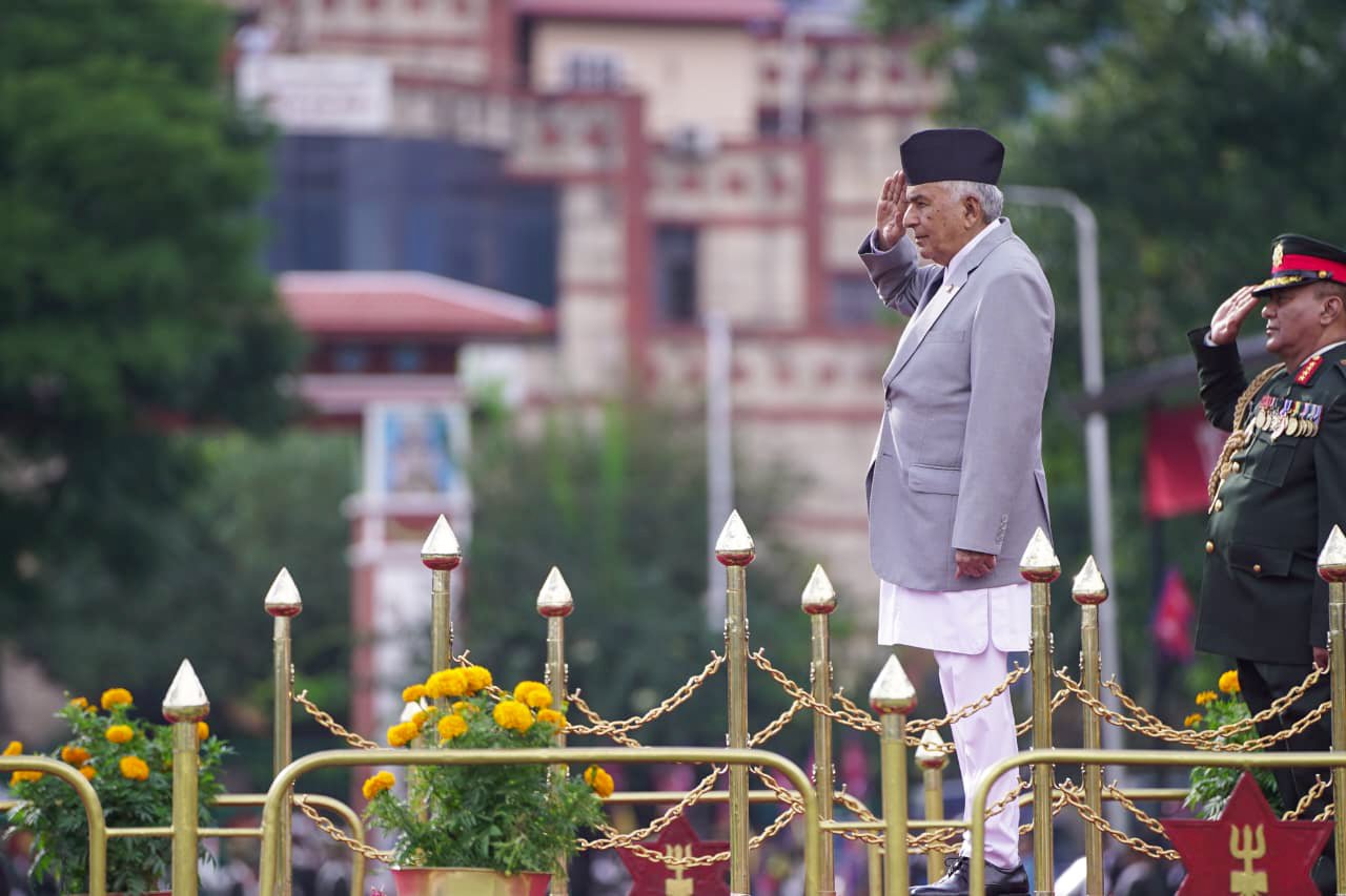 'Phulipati' celebration in Tundikhel in the presence of President Poudel