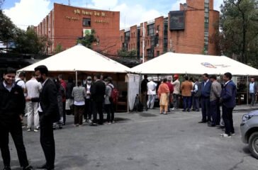 The case has been heard in the Supreme Court, albeit through a tent.